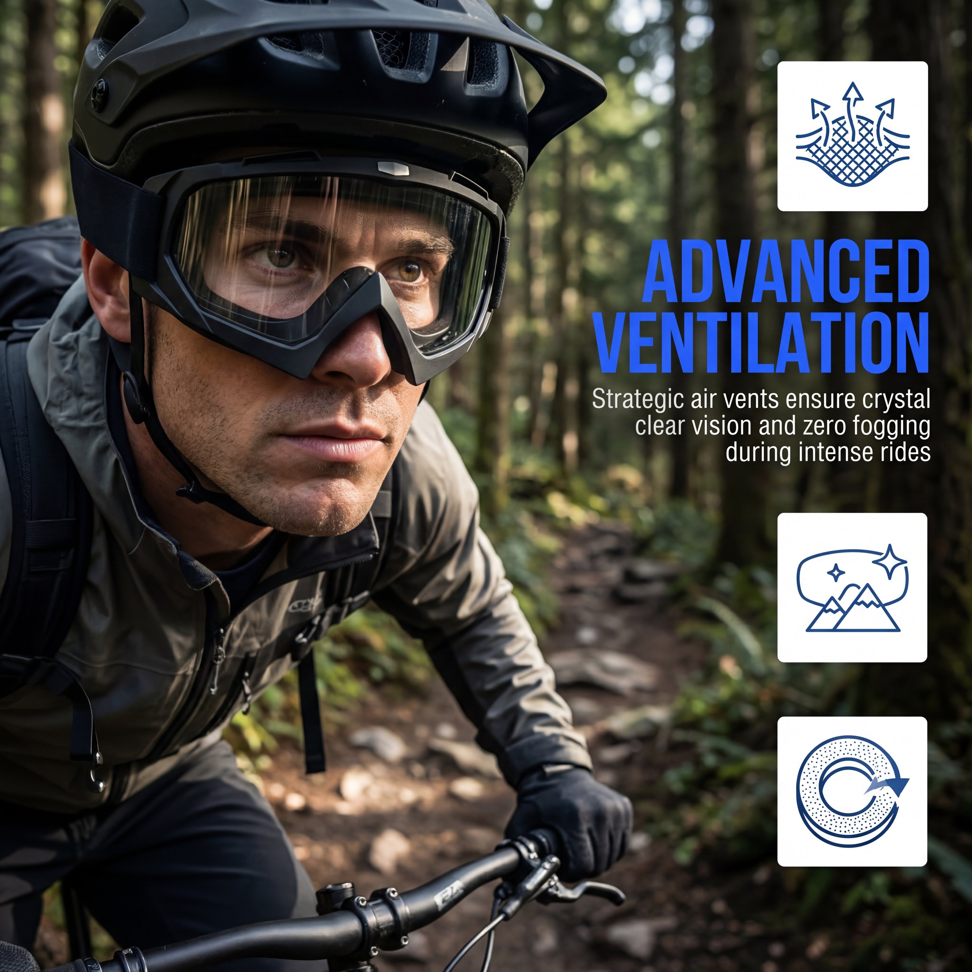 IJOYMOTO Off-Road Goggles – Impact Defense Riding Eyewear