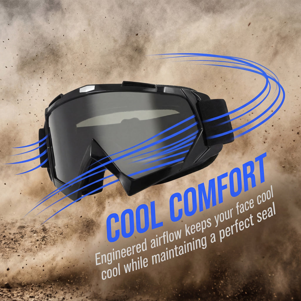 IJOYMOTO Off-Road Goggles – Impact Defense Riding Eyewear