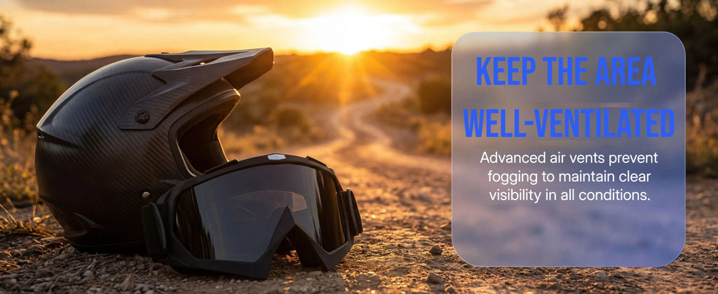 IJOYMOTO Off-Road Goggles – Impact Defense Riding Eyewear