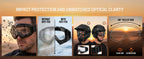 IJOYMOTO Off-Road Goggles – Impact Defense Riding Eyewear