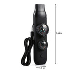 5-in-1 Outdoor Survival Tool – Whistle, Flashlight, Compass & More